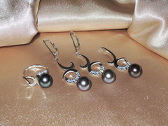 Šperky s perlami BC03SS-B perlové šperky BC03SS-B BC03SS-B