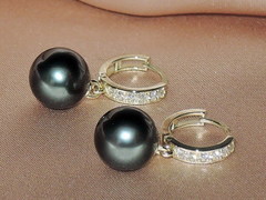 Šperky s perlami BC120YS-T Perlové náušnice DS120YE-T najvyššia AAA kvalita BC120YS-T