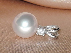 Šperky s perlami BC140WFS-W Prívesok s perlou BC025WFP-W BC140WFS-W