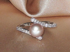 Šperky s perlami BC170WBS-L Prsteň s perlou BC029WBR-L BC170WBS-L