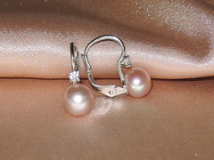 Šperky s perlami BC180WBS-L Perlové náušnice BC022WBE-L BC180WBS-L