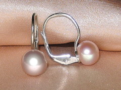 Šperky s perlami BC190WBS-L Perlové náušnice BC023WBE-L BC190WBS-L