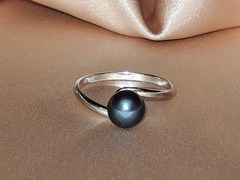 Šperky s perlami BC190WBS-B Prsteň s perlou BC028WBR-B BC190WBS-B