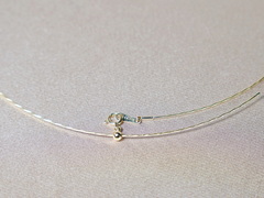 Juhomorská perla na zlatom lanku WW01YN-W Náhrdelník žlté zlato lanko.JPG WW01YN-W