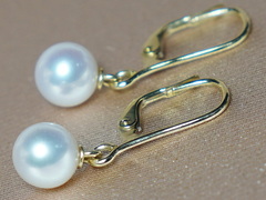 Perlové náušnice FE003wM Perlové náušnice 14K FE003wM.2.JPG FE003wM