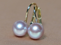 Perlové náušnice v 14K zlate DS701YFE-L Perlové náušnice pravé riečne perly v 14K zlate DS701YFE-L.2.JPG DS701YFE-L