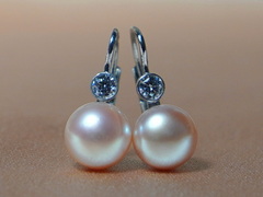 Perlové náušnice DS222SBE-P Perlové náušnice riečne perly v striebre DS222SBE-P.JPG DS222SBE-P