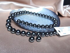 Náhrdelník a náušnice z tahitských perál Aurora Peacock TPS023666 Perlový náhrdelník Aurora PEACOCK 8,3-10,5mm 3.jpg TPS023666