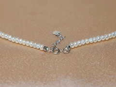 Perlový náhrdelník pravé riečne perly 3mm ORSN3040AAwG Perlový náhrdelník ORSN3040AAwG-1.JPG ORSN3040AAwG