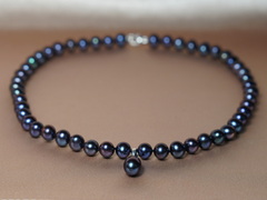 Perlový náhrdelník čierne riečne perly AAA NRSNP7585AAAbK Perlový náhrdelník čierne riečne perly NRSNP7585AAAbK.1.JPG NRSNP7585AAAbK