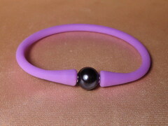 Perlový náramok na leto čierna perla SPB001FB Perlový náramok SPB001FB silnofialový.jpg SPB001FB