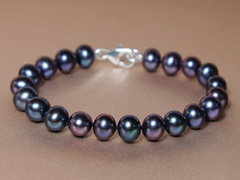 Perlový náramok čierne riečne perly NRSB7585AAAbAE.1.JPG  NRSB7585AAAbAE
