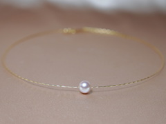 Ružová riečna perla na zlatom lanku WW01YN-FP Ružová riečna perla na zlatom lanku WW01YN-FP.JPG WW01YN-FP