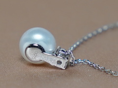 Strieborný náhrdelník so zirkónom a perlou PN2400SH Strieborný náhrdelník so zirkónom a perlou PN2400SH.3.JPG PN2400SH