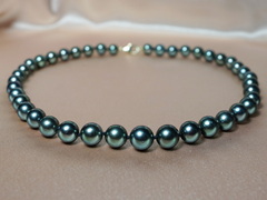 Náhrdelník z tahitských perál 8-11mm TPN054M Tahitské perly náhrdelník TPN054M-1.JPG TPN054M