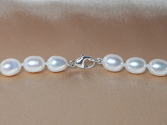 Náhrdelník riečne perly OSN7580AA+wJ Uzáver striebro riečne perly OSN7580AA+wJ.JPG OSN7580AA+wJ