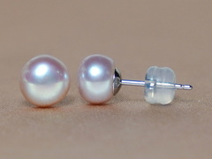 Zlaté napichovacie perlové náušnice LSE14WG.1.JPG LSE14WG