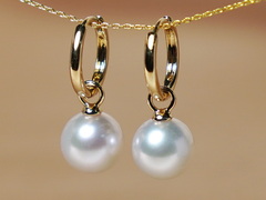 Zlaté náušnice 14K s japonskou akoya perlou WW017YE-A.1.JPG WW017YE-A