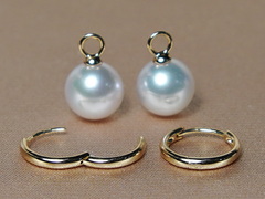 Zlaté náušnice 14K s japonskou akoya perlou WW017YE-A.2.JPG WW017YE-A