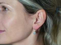 Zlaté náušnice 14K s perlami Južného Pacifiku DS222YE-W Zlaté náušnice 14K s perlami Južného Pacifiku DS222YE-W.3.JPG DS222YE-W