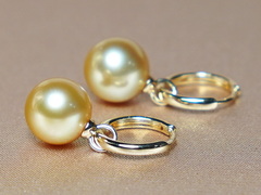 Zlaté náušnice 14K s perlami Južného Pacifiku WW017YE-G.1.JPG WW017YE-G