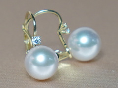 Zlaté náušnice 14K s perlami Južného Pacifiku BC022YE-W Zlaté náušnice 14K s perlou Južného Pacifiku BC022YE-W.2.JPG BC022YE-W