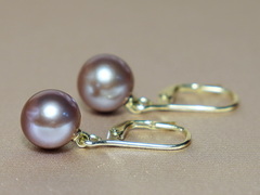 Zlatá perlová súprava šperkov EPS1011yZ Zlaté náušnice edisonove perly EPE1011yZ.JPG EPS1011yZ