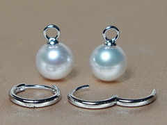 Zlaté náušnice krúžky s pravou perlou WW017WE-A.2.JPG WW018WE-A