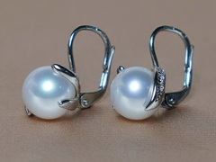 Zlaté náušnice morská perla s briliantmi BC05WE-A.1.JPG BC05WE-A