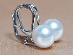 Zlaté náušnice 14K s japonskými akoya perlami AAA DS701WE-A Zlaté náušnice s pravou morskou akoya perlou DS701WE-A-2.JPG DS701WE-A