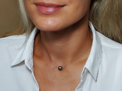 Zlatý náhrdelník 14K s čiernou tahitskou perlou AAA TPN777AAAwG Zlatý náhrdelník s čiernou tahitskou perlou TPN777AAAwG-3.JPG TPN777AAAwG