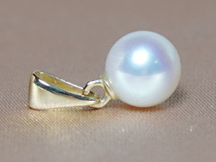 Zlatý prívesok 14K s riečnou perlou AAA RPP002wM Zlatý prívesok s bielou riečnou perlou RPP002wM.2.JPG RPP002wM