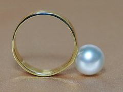 Zlatý prsteň s perlou Južného Pacifiku BC032YR-W Zlatý prsteň s perlou Južného Pacifiku BC032YR-W.1.JPG BC032YR-W