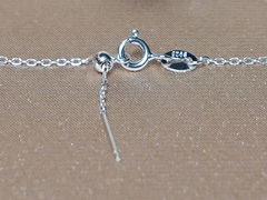 Strieborný náramok s perlou B123SbU predlžovacia retiazka náramok.JPG B123SbU